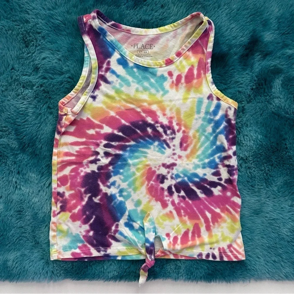 The Children’s Place Tie Dye Tank Top Size S